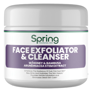 Smoother Skin Face Exfoliator Cleanser with Honey