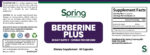 Berberine Plus dietary supplement label design.
