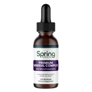Dietary supplement bottle with dropper lid.