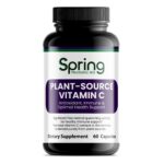 Vitamin C supplement bottle, 60 capsules.
