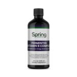 Fermented Vitamin B Complex supplement bottle.