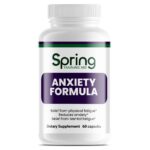 Anxiety formula supplement bottle, 60 capsules.