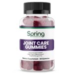 Joint care gummies bottle, 60 vegetarian gummies.