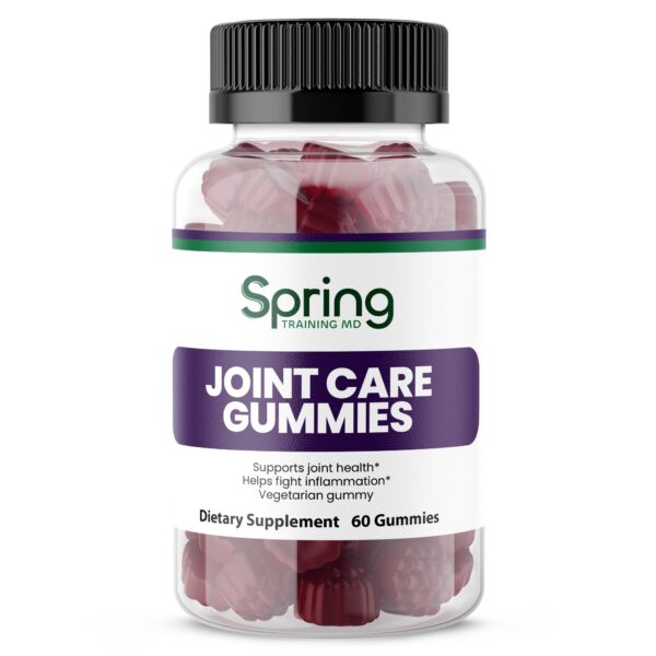 Joint care gummies bottle, 60 vegetarian gummies. Joint care gummies bottle, 60 vegetarian gummies.