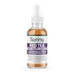 Red tea moisturizing serum with dropper.